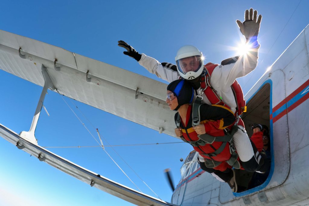 Skydiving photo