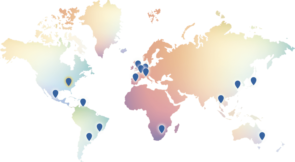 Precision World Map presence